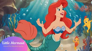 Little Mermaid "Aria and Finn Adventures Journey" | Bedtime Stories for Kids | Fairy Tales