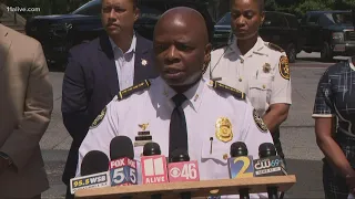 Officials speak on officer shot during ambush in Midtown, suspect killed