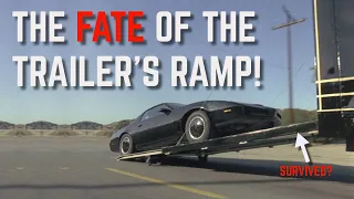 Knight Rider Trailer's Original Ramp - Its Fate Revealed! Screen Used Dorsey KITT Hauler!