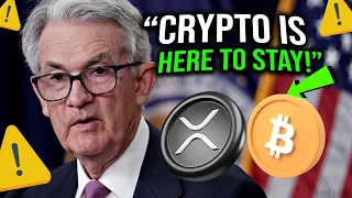 🚨XRP, BTC & CRYPTO: FED JUST TURNED BULLISH ON CRYPTO?⚠️ PUMP!🚀 GET READY!!!!!!!!!💥