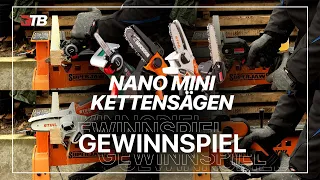 🔥 WER hat DIE BESTE MINI KETTENSÄGE? STIHL vs BOSCH, WORX & AMAZON im VERGLEICHSTEST | + Gewinnspiel