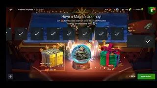 2022 WoTB Gold Present Box Opening with 50k Gold