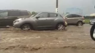 Москва. Автозаплыв, Новоданиловская набережная. 22.05.2015