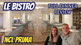 Le Bistro Specialty Dining Review | Norwegian Prima