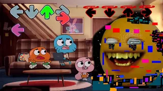 Annoying Orange VS Gumball Glitch in Friday Night Funkin’