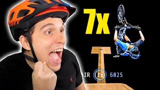 Die XXL Sprungschanze! (Backflip REKORD gebrochen) | Fahrrad Simulator