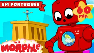 😨O QUE FEZ O MORPHLE?!😨| 1 HORA de ORPHLE! | Morphle | Desenhos Animados para Crianças