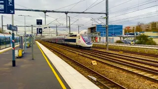 📍 Vaires Torcy / Transillien P, TER , TGV retour des trains de Paris Est