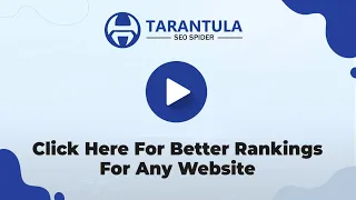 Tarantula SEO Spider - The SEO Crawler With AI