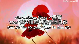 Cheng Xiang / 程響 - Shi Jie Zhe Me Da Hai Shi Yu Jian Ni / 世界這麼大還是遇見你