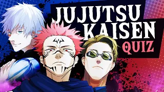 The Ultimate Jujutsu Kaisen Quiz (From JJK Zero to Shibuya Arc) #TaraAnime