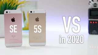 Apple iPhone 5S VS iPhone SE  - Worth the Upgrade? 2020