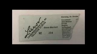 Steve Marriott (and The Official Receivers), Live 1987-10-20, Koeln, Luxor