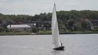 Oslojolle auf der Schlei