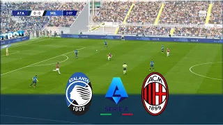 HIGHLIGHTS ATALANTA v MILAN | Lega Serie A 2021/22 | Realistic Gameplay