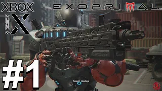 Exoprimal (Xbox Series X) Gameplay Walkthrough Part 1 - Prologue [4K 60FPS]