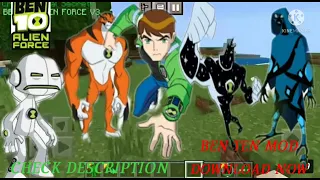 BEN 10 MOD FOR MCPE (1.18++)