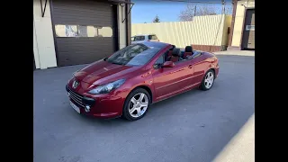 В продаже PEUGEOT 307 CC, 2006 кабриолет. Проверка перед покупкой.