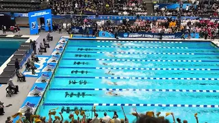 Josh Liendo 40.20 100 Free NCAA Title | Men's 100 Free A Final | 2024 NCAA Championship