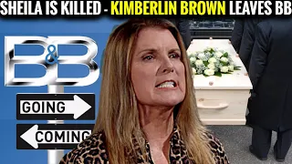 CBS The Bold and the Beautiful Spoilers Sheila is killed - Kimberlin Brown leaves BB