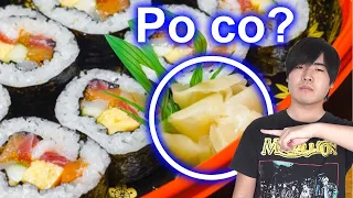 Po co jest imbir w sushi? Jak on się nazywa po japońsku?