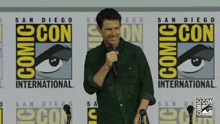 Tom Cruise at San Diego Comic Con...