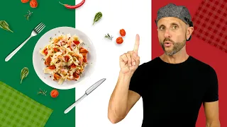 Italian Restaurants in Italy - Etiquette and Obsessions [Video in Italiano]