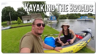 Kayaking On The Norfolk Broads - Horstead Mill To Coltishall.