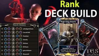 Rank Sorcerer DECK BUILD 📜The Elder Scrolls Legends