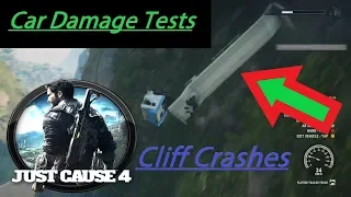 Just Cause 4 Cliff Crashes ( Car Damage Tests)