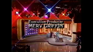 Jeopardy Full Credit Roll 10-25-1990