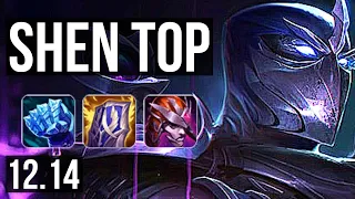 SHEN vs CHO'GATH (TOP) | 8/1/14, 2300+ games, 2.4M mastery | NA Master | 12.14