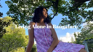 Living Alone in Bangalore vlog | Cubbon park picnic, get ready with me (grwm)