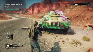 How to make a flying tank in Just cause 4