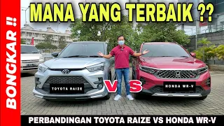 Bongkar !! Komparasi Toyota Raize GR Sport TSS VS Honda WR-V RS Sensing | Review Exterior & Interior