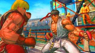 Street Fighter X Tekken║Ryu and Ken║Arcade Mode║Playthrough║1080p 60 FPS║