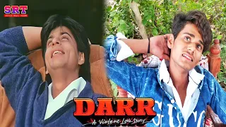 Darr (1993) | Shah Rukh Khan | Sunny Deol | Darr Movie Best Dialogue | Darr Movie Spoof | SRT