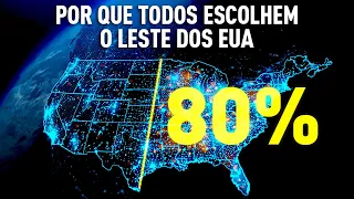 Por que a Maioria Escolhe Viver na Costa Leste dos Estados Unidos? + Outros Territórios Misteriosos