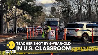 Teacher shot by 6-year-old with gun in a Virginia classroom: Police | International News | WION