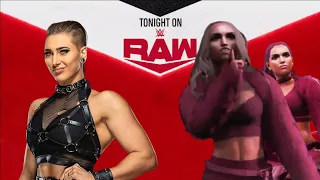 WWE 2K20 RAW: RHEA RIPLEY VS AZRAEL (WITH LYA)