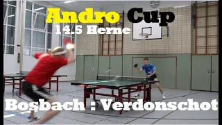 Andro cup Herne | L.Bosbach (2143TTR) : W.Verdonschot(2120TTR)