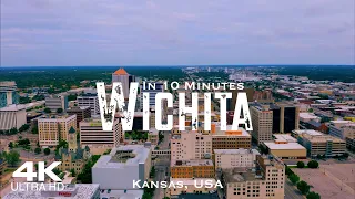 WICHITA 2024 🇺🇸 Drone Aerial 4K | Kansas KS United States of America USA