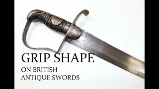 Why Did Grip Shape Change On Antique British Napoleonic & Victorian Swords?