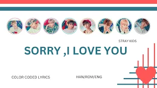 STRAY KIDS - 'SORRY, I LOVE YOU' (좋아해서 미안) Lyrics |Color Coded lyrics | Han/Rom/Eng | SeoulkU