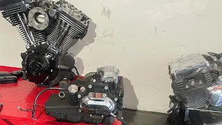 BREAKING DOWN HARLEY ENGINE FROM TRANSMISSION! FT STREET GLIDE FROM COPART!