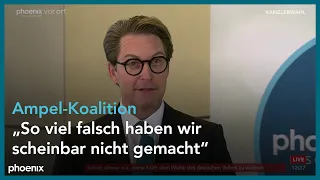Andreas Scheuer zur Vereidigung der Ampel-Koalition am 08.12.21