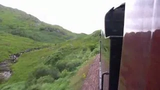 45231 Departing Glenfinnan & Climbing Beasdale Bank