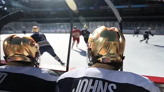 @NDHockey | Gold Helmet History (2013)