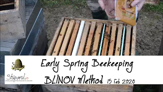 Early spring beekeeping using Blinov Method