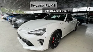 Review Rare Unit Toyota 86 GT LTD Black Edition